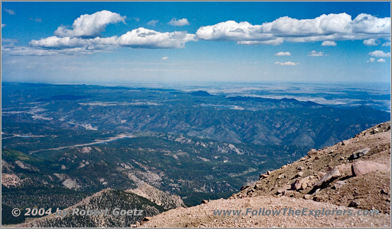 Pikes Peak Gipfel, Colorado