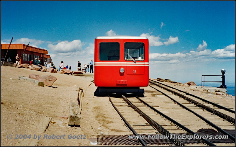 Pikes Peak Cog Railway, CO Pikes Peak Cog Railway, CO
