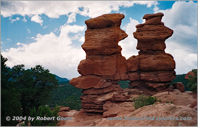 Siamese Twins, Garden of The Gods, Colorado