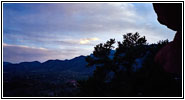 Sunset, Siamese Twins, Garden of The Gods, CO