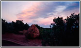 Sunset, Siamese Twins, Garden of The Gods, CO