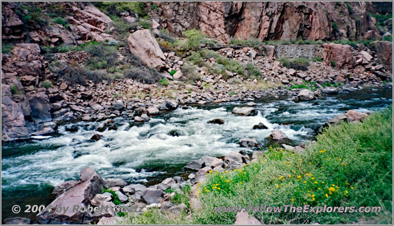 Arkansas Fluss, Royal Gorge, Colorado