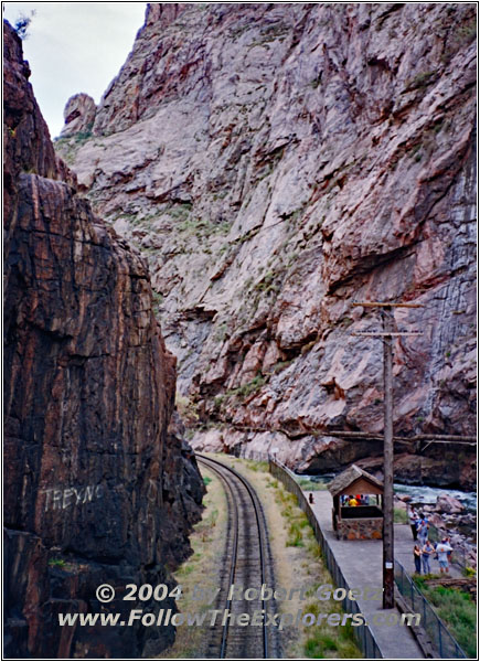 Arkansas Fluss, Royal Gorge, Colorado