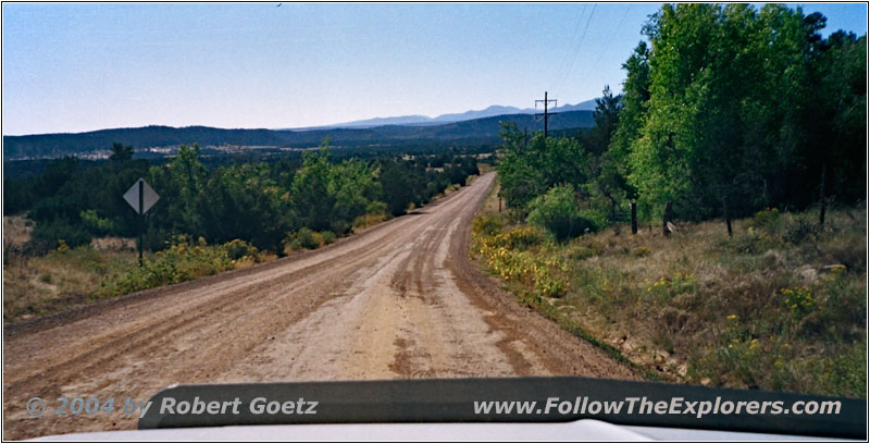 Rd 143/Oak Creek Grade, Colorado