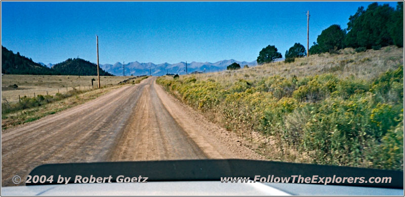 Rd 255/Oak Creek Grade, Colorado