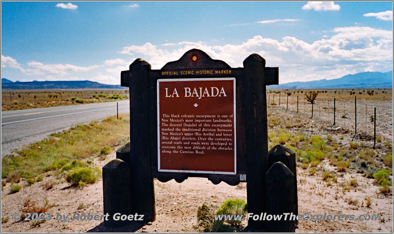 La Bajada Trail, NM La Bajada Trail, NM
