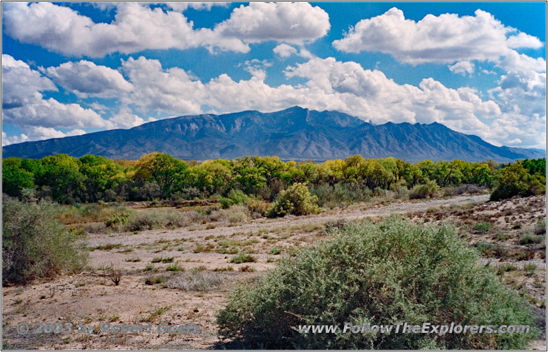 Sandia Mountains, Coronado State Monument, NM