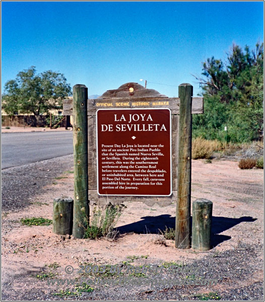 Historical Marker La Joya, NM Historical Marker La Joya, NM