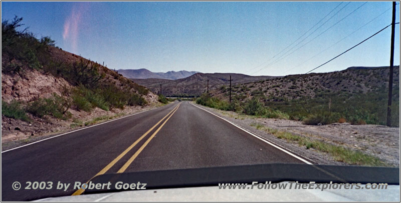 Highway 185, New Mexico