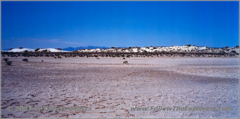 Playa Trail, White Sands, NM Playa Trail, White Sands, NM