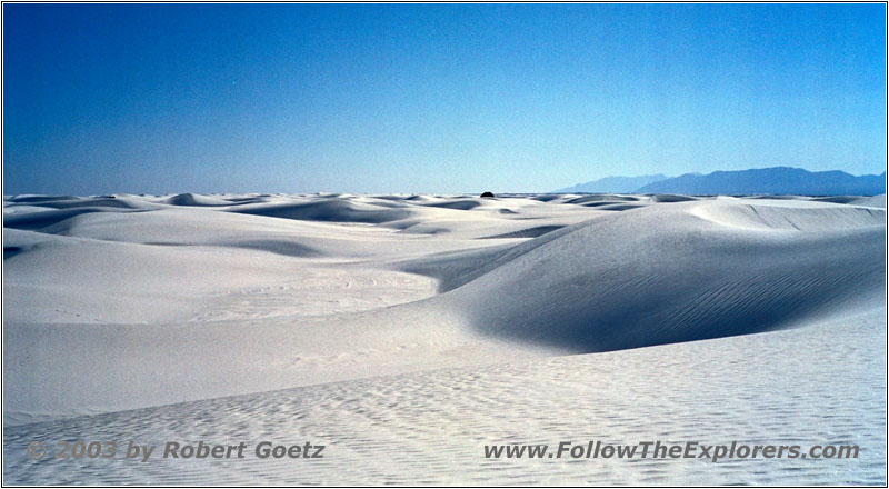 Alkali Flat Trail, White Sands, NM