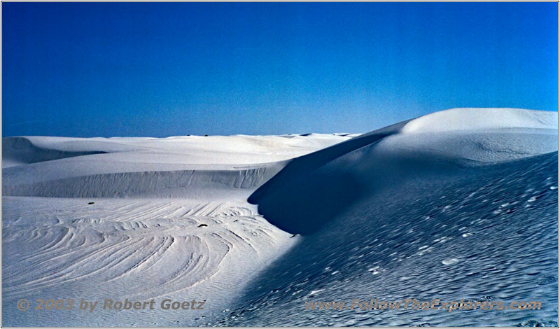 Alkali Flat Trail, White Sands, NM Alkali Flat Trail, White Sands, NM