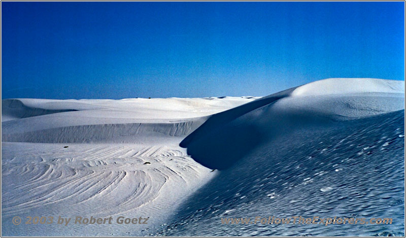 Alkali Flat Trail, White Sands, NM