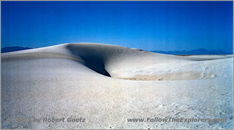 Alkali Flat Trail, White Sands, NM Alkali Flat Trail, White Sands, NM