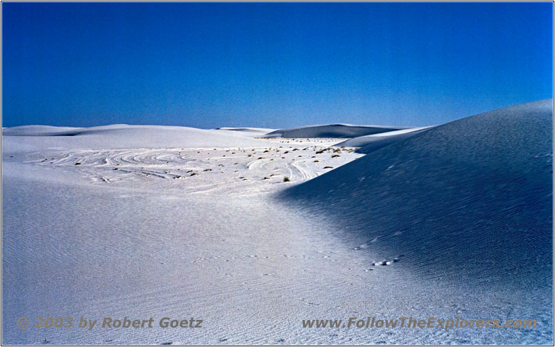 Alkali Flat Trail, White Sands, NM Alkali Flat Trail, White Sands, NM