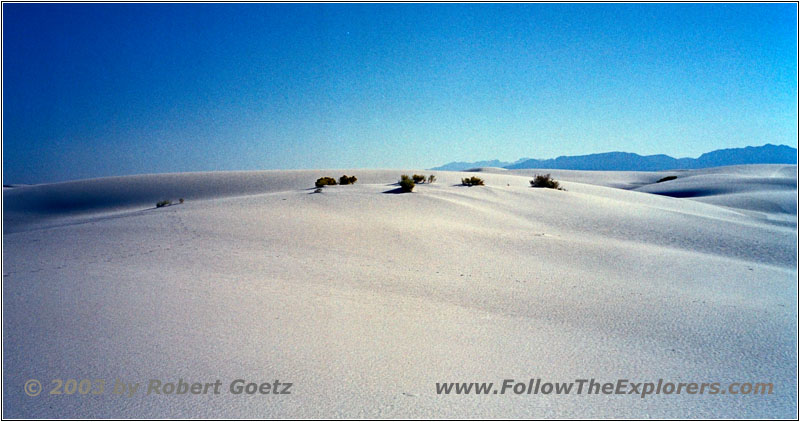 Alkali Flat Trail, White Sands, NM Alkali Flat Trail, White Sands, NM