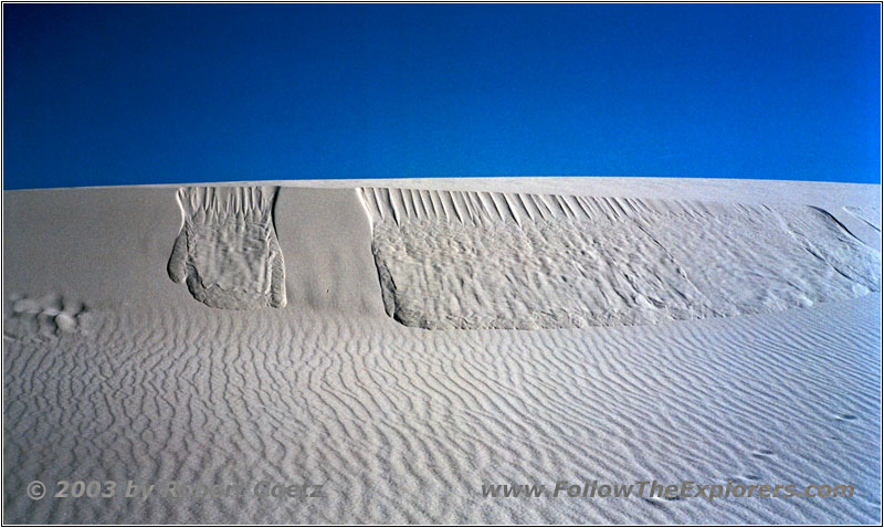 Alkali Flat Trail, White Sands, NM Alkali Flat Trail, White Sands, NM