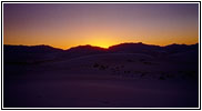 Sunset Alkali Flat Trail, White Sands, NM Sunset Alkali Flat Trail, White Sands, NM