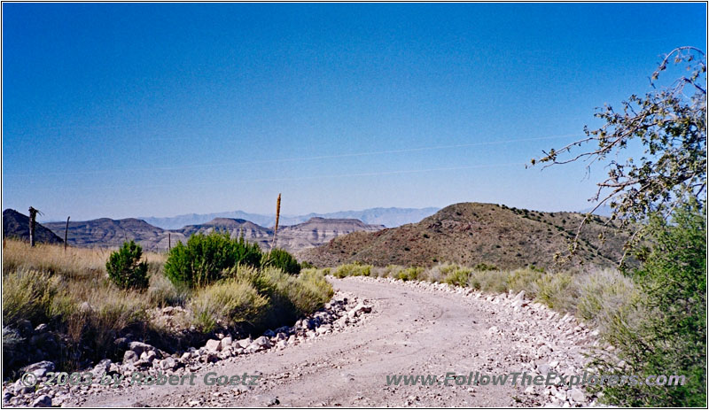 Highway 2810, Pinto Canyon, TX