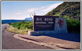 Entrance Sign Big Bend National Park, TX Entrance Sign Big Bend National Park, TX