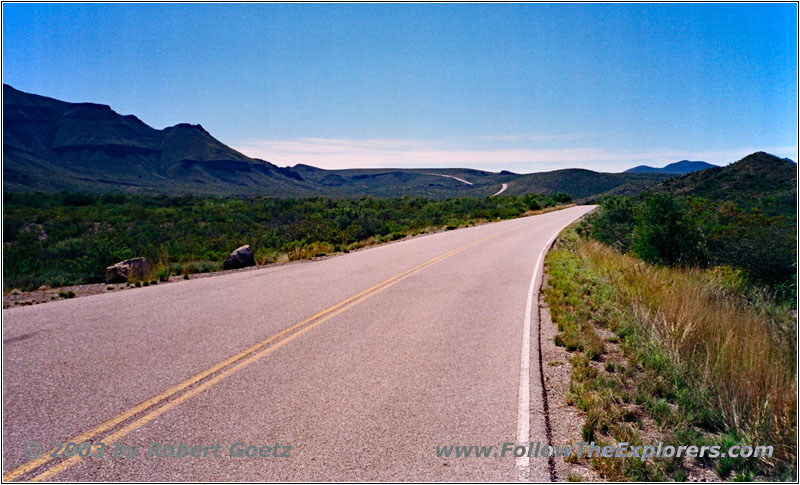 Ross Maxwell Scenic Drive, Big Bend National Park, Texas