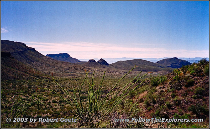 Ross Maxwell Scenic Drive, Big Bend National Park, Texas