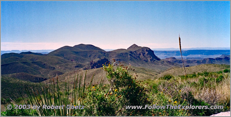 Sotol Vista Overlook, Big Bend National Park, TX Sotol Vista Overlook, Big Bend National Park, TX