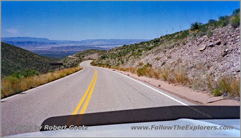 Ross Maxwell Scenic Drive, Big Bend National Park, Texas