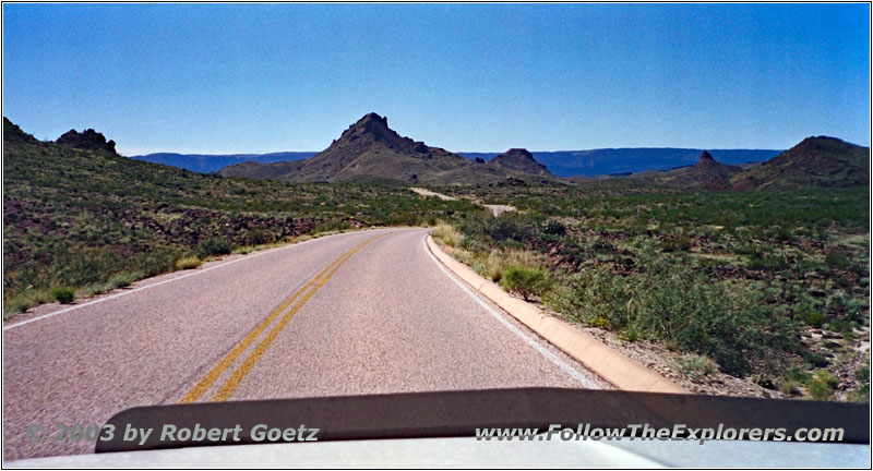 Ross Maxwell Scenic Drive, Big Bend National Park, Texas