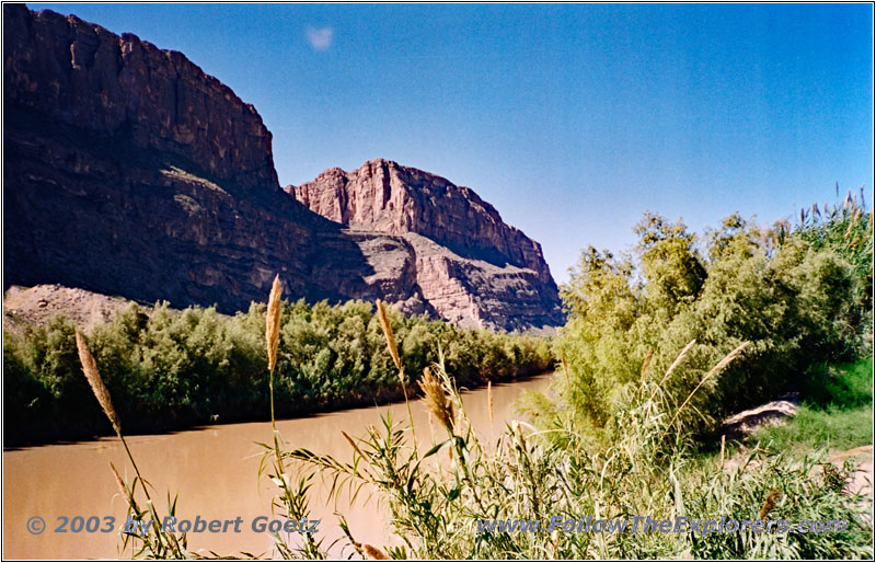 Santa Elena Canyon, Rio Grande, Big Bend National Park, Texas