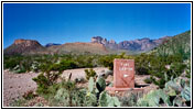 Sign Pine Canyon, Big Bend National Park, TX Sign Pine Canyon, Big Bend National Park, TX