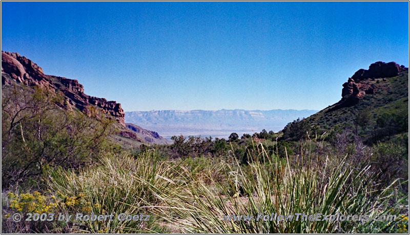 Pine Canyon Trail, Big Bend National Park, TX Pine Canyon Trail, Big Bend National Park, TX