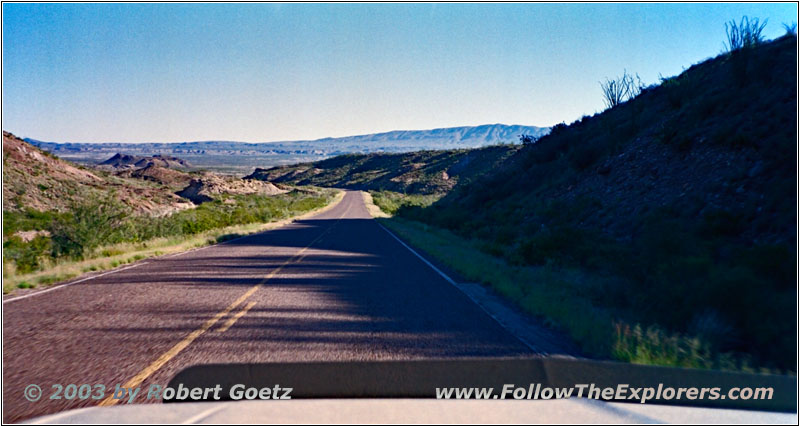 Basin Junction Road, Big Bend National Park, Texas