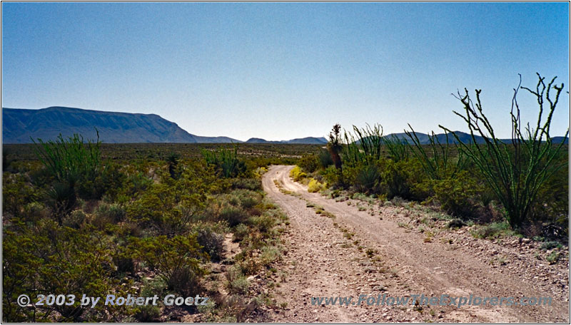 Old Ore Road, Big Bend National Park, Texas