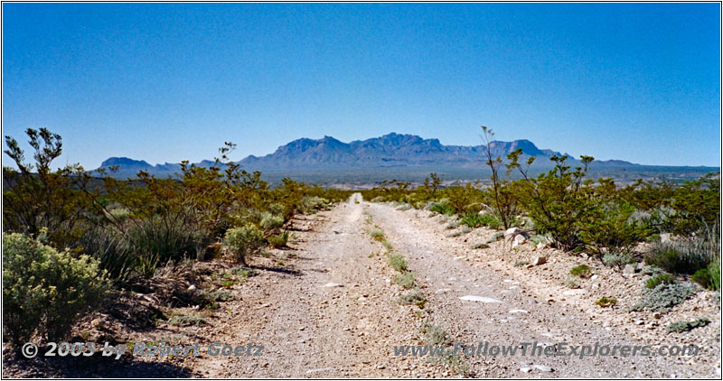 Old Ore Road, Big Bend National Park, Texas