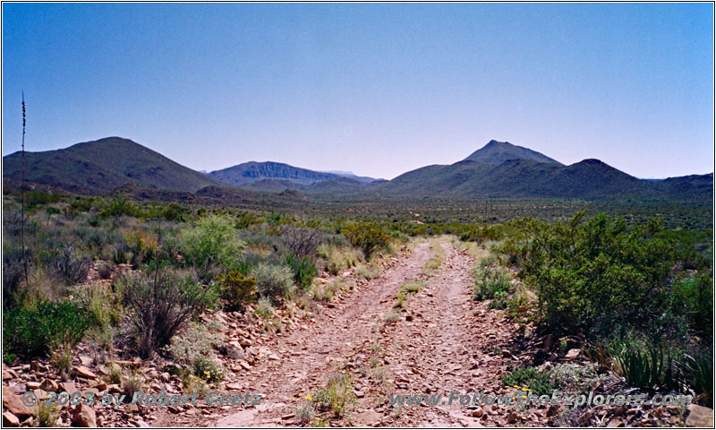 Old Ore Road, Big Bend National Park, Texas