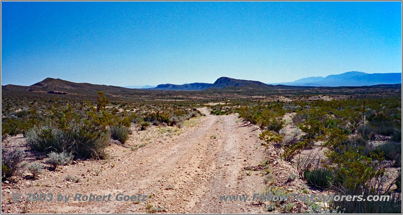 Old Ore Road, Big Bend National Park, Texas