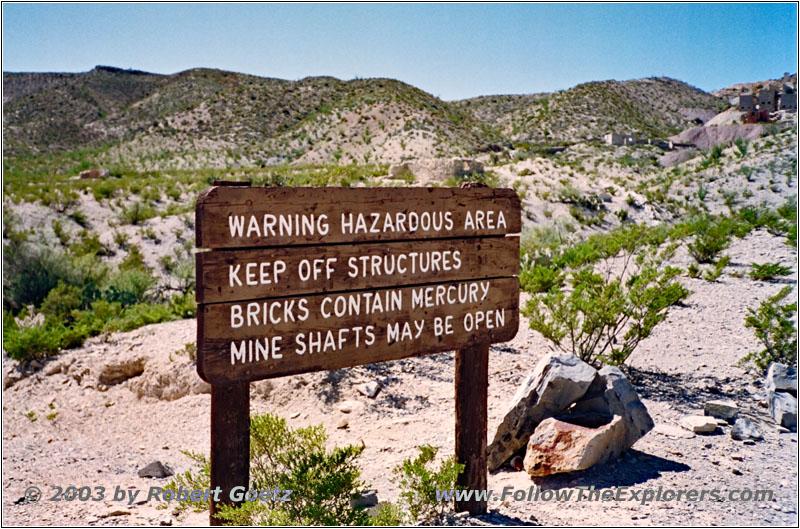 Mariscal Mine, Big Bend National Park, TX Mariscal Mine, Big Bend National Park, TX