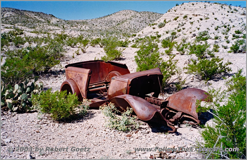 Ford T, Mariscal Mine, Big Bend National Park, TX Ford T, Mariscal Mine, Big Bend National Park, TX