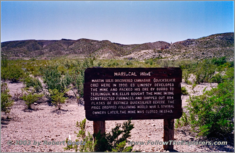 Mariscal Mine, Big Bend National Park, TX Mariscal Mine, Big Bend National Park, TX