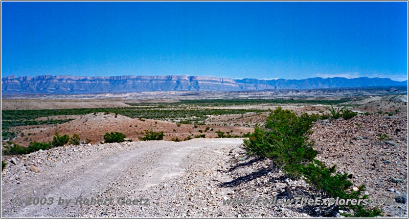 River Road East, Big Bend National Park, Texas