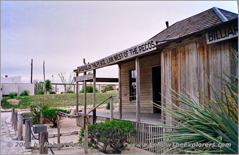 Saloon Judge Roy Bean, Langtry, TX Saloon Judge Roy Bean, Langtry, TX
