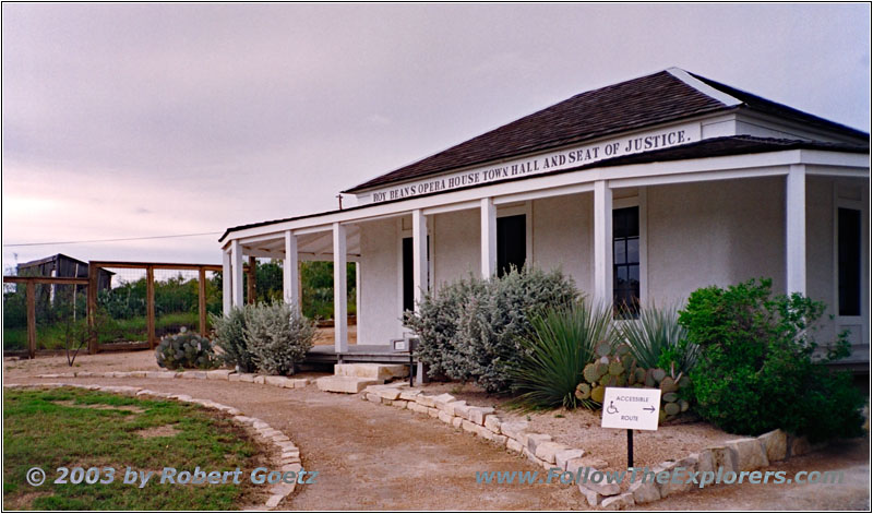 Opera House, Judge Roy Bean, Langtry, TX Opera House, Judge Roy Bean, Langtry, TX