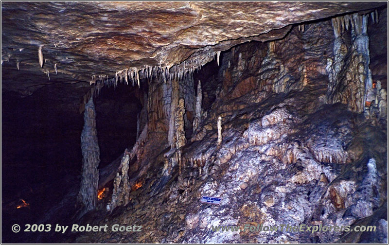 Natural Bridge Caverns, San Antonio, Texas