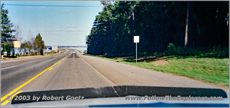 Highway 21, Sabine River, TX Highway 21, Sabine River, TX