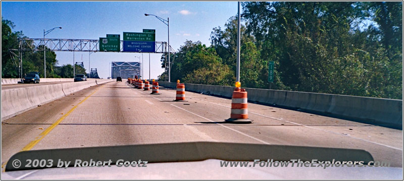 I–20, State Line LA and MS I–20, State Line LA and MS
