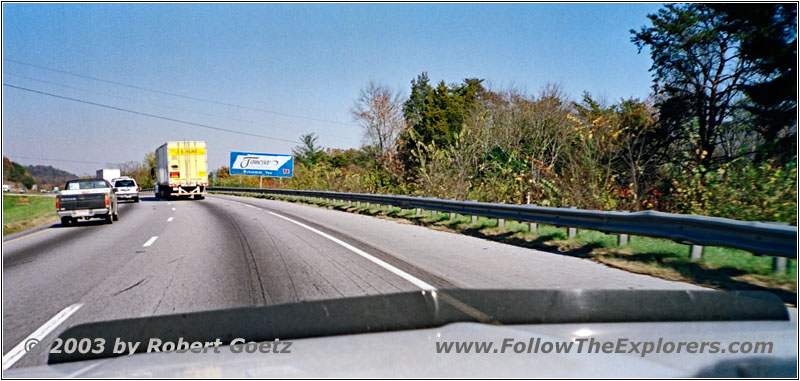 Interstate 24, Staatsgrenze Georgia & Tennessee