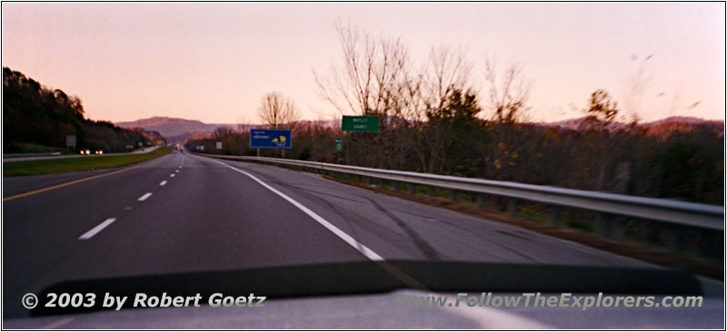 Interstate 75, Staatsgrenze Tennessee & Kentucky