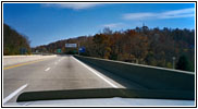 Interstate 64, Staatsgrenze Kentucky & West Virginia