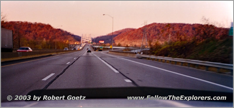 Interstate 79, Pittsburgh, Ohio River, Pennsylvania